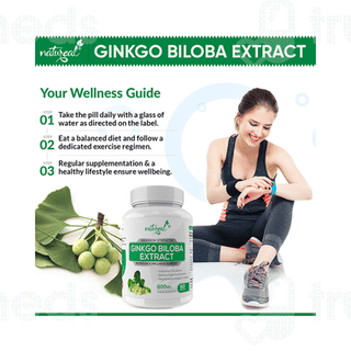 Natureal Ginkgo Biloba Extract Capsule 60