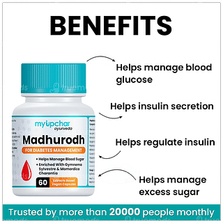 Myupchar Ayurveda Madhurodh Vegan Capsule 60