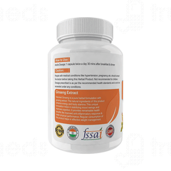 Natureal Ginseng Extract 800mg Capsule 60