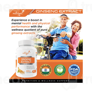 Natureal Ginseng Extract 800mg Capsule 60