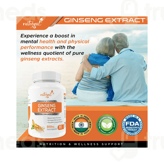 Natureal Ginseng Extract 800mg Capsule 60