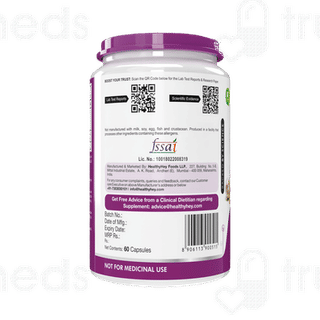 Healthy Hey Nutrition Garlic Extract Vegetable Capsule 60