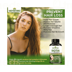 Varey Botanics Biotin With Keratin Capsule 60