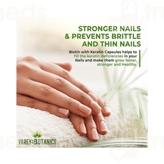 Varey Botanics Biotin With Keratin Capsule 60