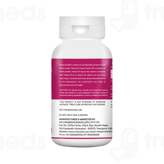Nutri Rione Vitamin K2 Vitamin D3 Boswellia Serrata Capsule 30