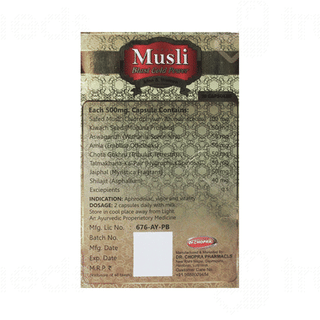 Dr Chopra Musli Blast Gold Power Capsule 10