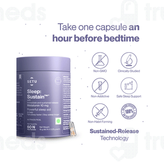 Setu Sleep Sustain Veg Capsule 60
