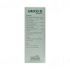 Vital Care Urico D Capsule 60