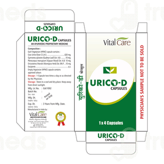 Vital Care Urico D Capsule 60