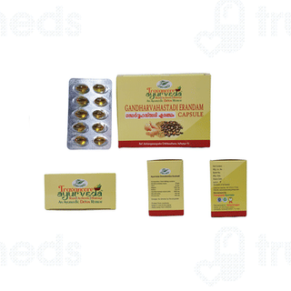 Travancore Ayurveda Gandharvahastadi Erandam Capsule 10