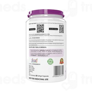 Healthy Hey Omega 3 Fish Oil Capsule 60