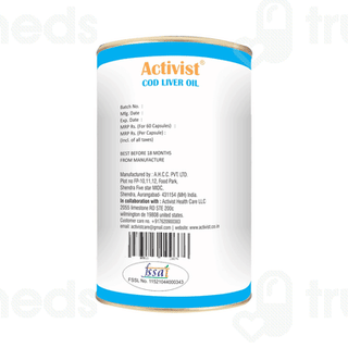 Activist Cod Liver Oil Capsule 60
