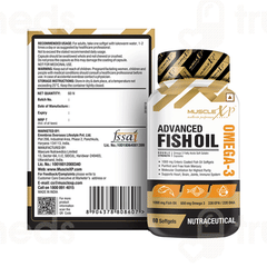 Musclexp Advanced Fish Oil Double Strength Omega 3 Capsule 60