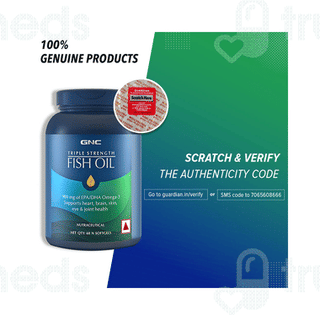 Gnc Triple Strength Fish Oil Plus Coq 10 Capsule 60