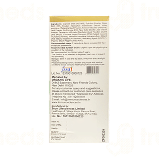 Immunosciences Health Reset Capsule 60