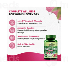 Himalayan Organics Whole Food Multivitamin For Women Vegetarian Capsule 60