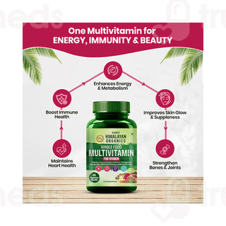 Himalayan Organics Whole Food Multivitamin For Women Vegetarian Capsule 60