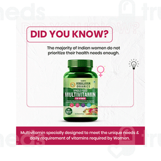 Himalayan Organics Whole Food Multivitamin For Women Vegetarian Capsule 60
