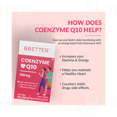 Bbetter Coenzyme Q10 100mg Capsule 60