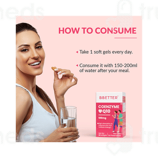Bbetter Coenzyme Q10 100mg Capsule 60