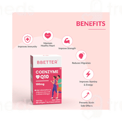 Bbetter Coenzyme Q10 100mg Capsule 60