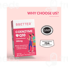 Bbetter Coenzyme Q10 100mg Capsule 60