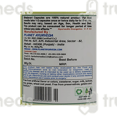 Planet Ayurveda Shatavari Vege Capsule 60