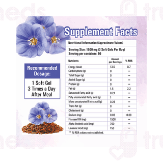 Aplomb Omega 3 Flax Seed Oil Capsule 90