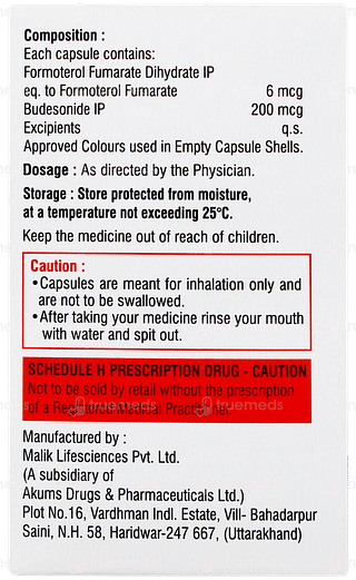 Foranux 200 Capsule 30