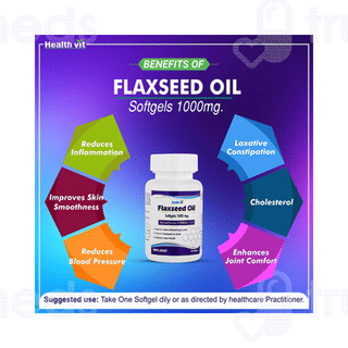 Healthvit Flaxseed Oil Capsule 60