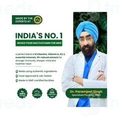 Himalayan Organics Whole Food Multivitamin For Men Vegetarian Capsule 60