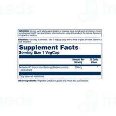 Solaray Berberine Vegcaps 60
