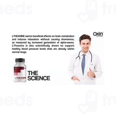 Oxin Nutrition L Theanine 200mg Capsule 60