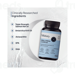 Miduty Krill Omega Complex Capsule 60