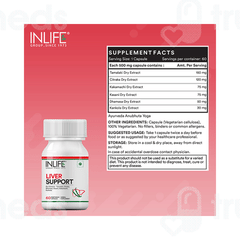 Inlife Liver Support Vegetarian Capsule 60