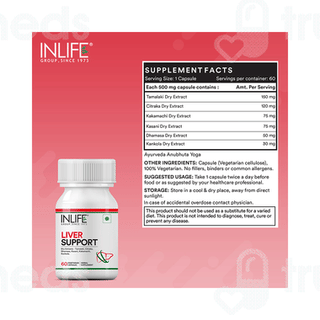 Inlife Liver Support Vegetarian Capsule 60