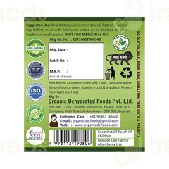 Geofresh Plant Based & Organic Diabetes Supplement Veg Capsule 60