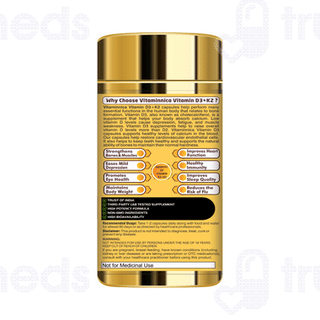 Vitaminnica Vitamin D3+ K2 Veg Capsule 60