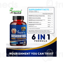 Humming Herbs Resveratrol 750mg Capsule 90