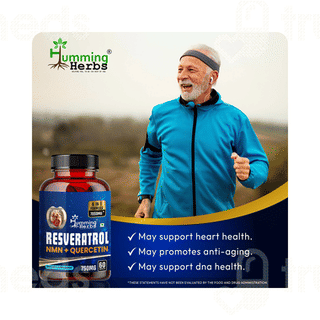 Humming Herbs Resveratrol 750mg Capsule 90
