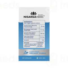 Nisarga Herbs Livosone Veg Capsule 60 Nisarga Herbs Livosone Veg Capsule 60