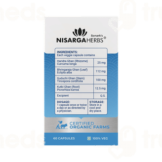 Nisarga Herbs Livosone Veg Capsule 60