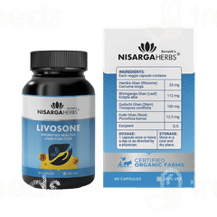 Nisarga Herbs Livosone Veg Capsule 60 Nisarga Herbs Livosone Veg Capsule 60
