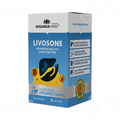 Nisarga Herbs Livosone Veg Capsule 60 Nisarga Herbs Livosone Veg Capsule 60