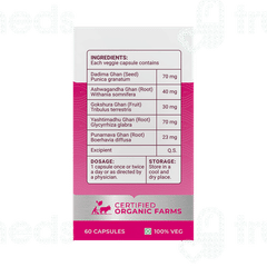 Nisarga Herbs Menodim Veg Capsule 60