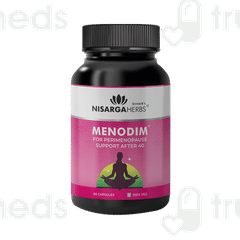 Nisarga Herbs Menodim Veg Capsule 60