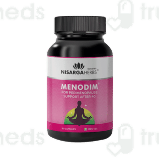 Nisarga Herbs Menodim Veg Capsule 60
