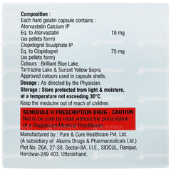 Atorzux Cv 10 Capsule 10
