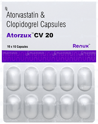 Atorzux Cv 20 Capsule 10