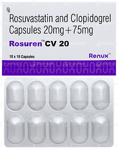 Rosuren Cv 20 Capsule 10